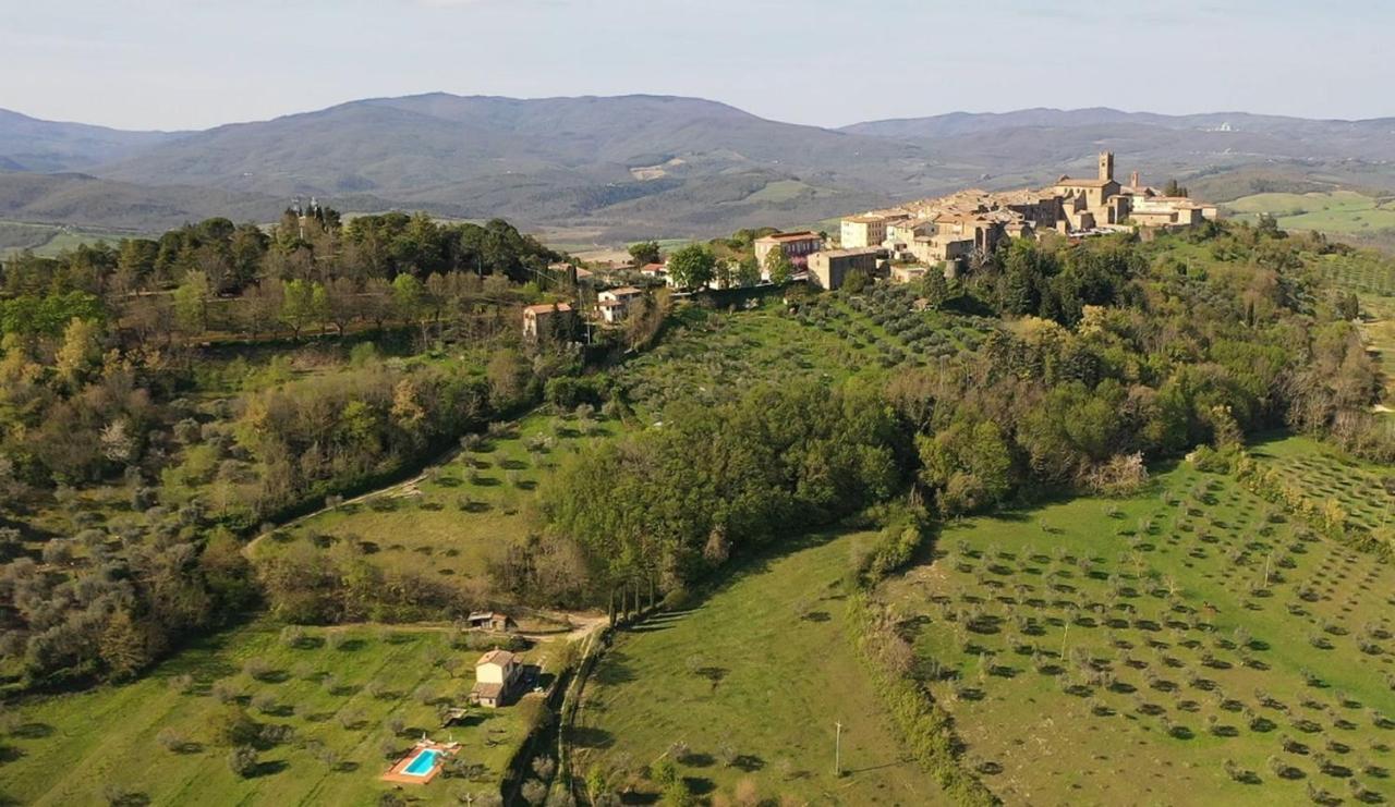 Villa San Regolino Whit Private Pool Radicondoli エクステリア 写真