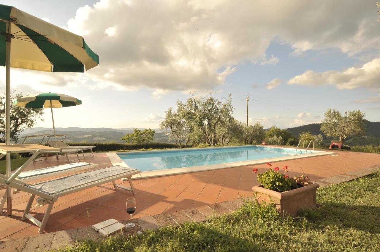 Villa San Regolino Whit Private Pool Radicondoli エクステリア 写真